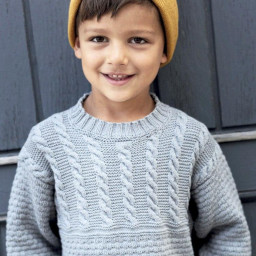 ​Джемпер с косами для мальчика