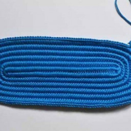 Как связать плотное дно для сумки