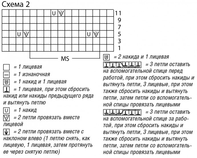 Топ с заостренными боковыми краями 2