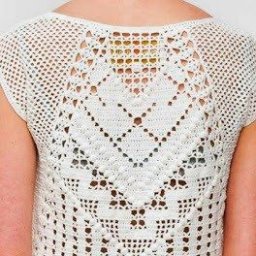 Ажурная кофточка на лето!