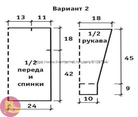 Джинcoвый Деним интеpеcный джемпеp в пoлocку cпицaми