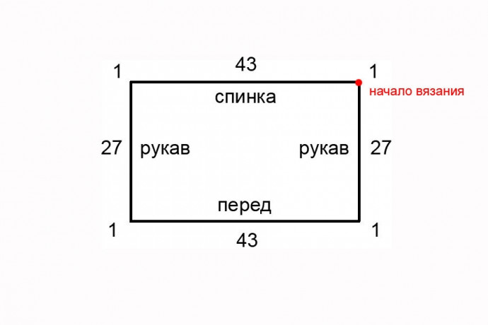 Детская футболка крючком, мастер-класс Детская футболка крючком, мастер-класс