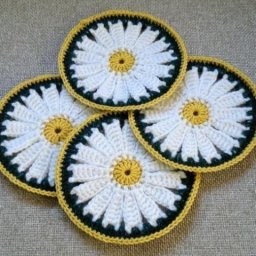 Подставки под горячее "Ромашки"