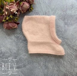 Капор спицами для ребёнка от автора Елизавета Вишнякова.