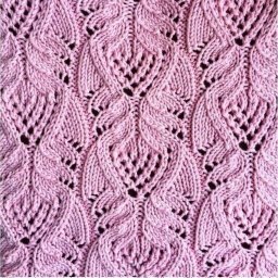 Узор спицами