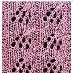 Узоры спицами, в копилку мастерицы