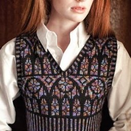 Оригинальный узор для жилета