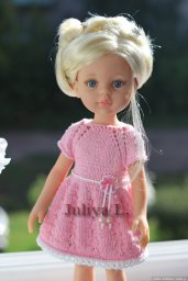 МК "Платье для Паолок спицами"