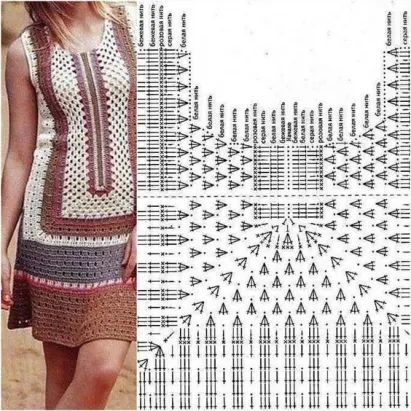 Подборка схем для вязания летней одежды