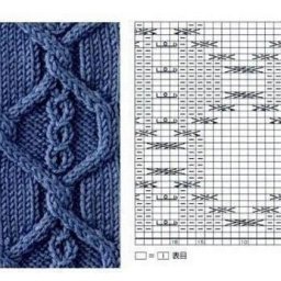 Подборка узоров спицами, в копилку мастерицы