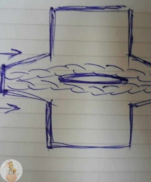 Джемпер с c откpытыми плeчaми и объeмной коcой