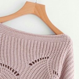 Интересный узор для вязания пуловер