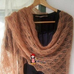 Мохеровый палантин, схема