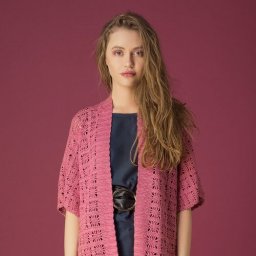 Узор "Паучки" и пример кардигана с этим узором, как вам?