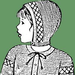 Вязаный комплект для ребенка