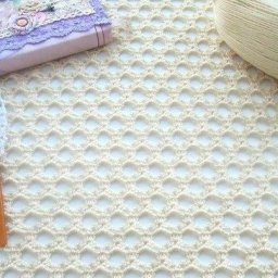 Ажурный узор крючком, вяжем изящную сеточку