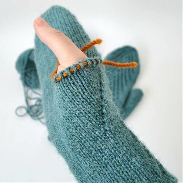 Анатомический пальчик для варежек