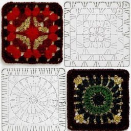 Подборка мотивов с образцами