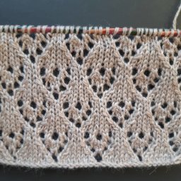 Узор спицами