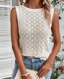 Узоры спицами для топов