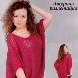 Ажурная разлетайка спицами