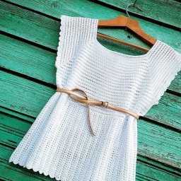 Блуза крючком