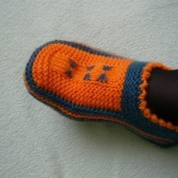 Тапочки спицами