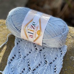 Красивый узор спицами