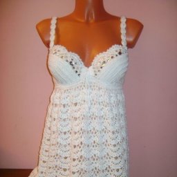 Милый сарафан крючком