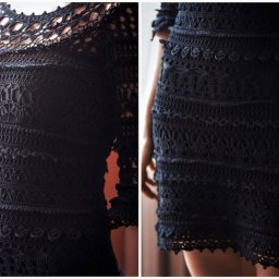 Нежное платье крючком