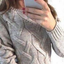 Платье спицами