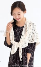 Шаль крючком