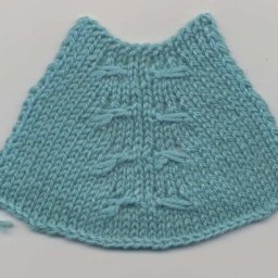 Учимся вязать регланную линию "Лесенка"