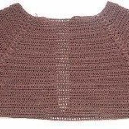 Вяжем крючком рукав реглан для платья