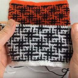 Знакомимся с интересным узором спицами "Хештег"