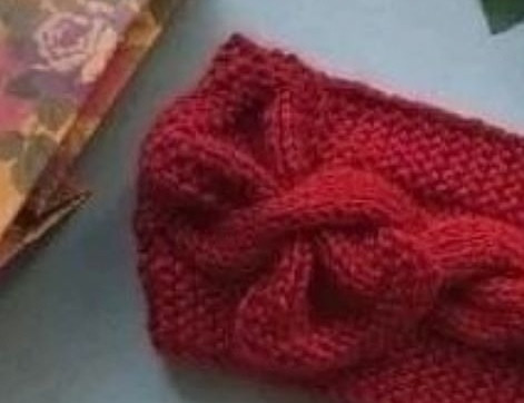 &Pi;овязка c бантом для дeвочки