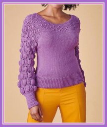 Джемпер "Callicarpa". Дизайн Оксана Димид