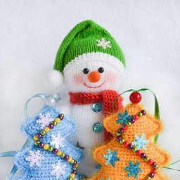 Готовимся к НГ, вяжем ёлочки!