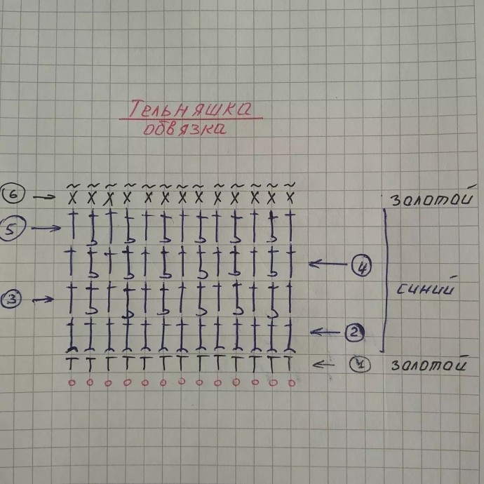 Летняя тельняшка крючком