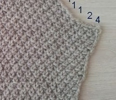 Как связать окат рукава