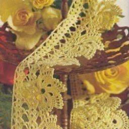 Желтая кайма крючком