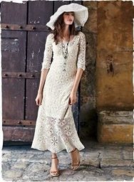 Мотив для длинного летнего платья