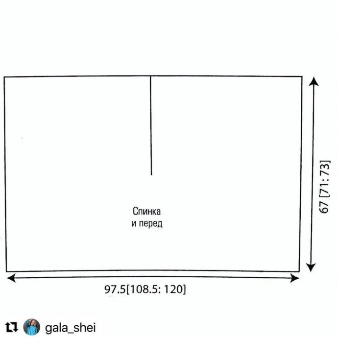 Ажурная накидка, связанная спицами
