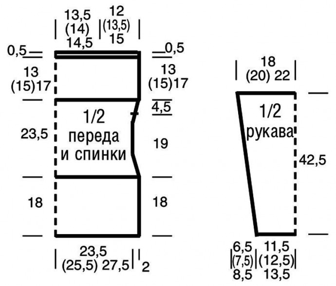 Джемпер в зеленых тонах Джемпер в зеленых тонах