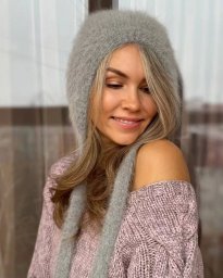 Чепчик из ангоры