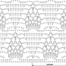 Подборка схем с узором ананасы. Вязание крючком.
