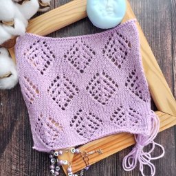 Симпатичный узор спицами