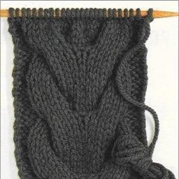 Узор "Королевская коса" для тех, кто еще не пополним им свою копилку