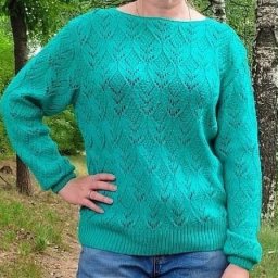 Узор спицами