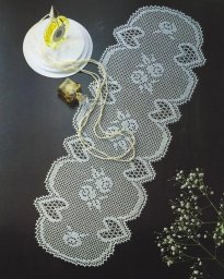 Овальные розы и сердца